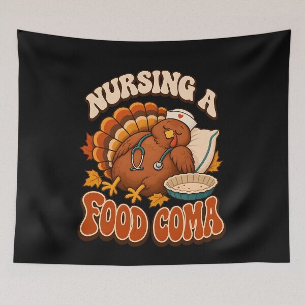 Item preview, Nursing a Food Coma designed and sold by RishJal.