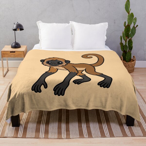 Item preview, Cute Cartoon Spider Monkey designed and sold by WildlifeDoodle.