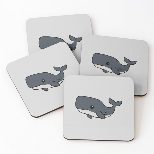 Item preview, Cute Cartoon Sperm Whale designed and sold by WildlifeDoodle.