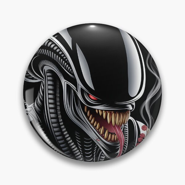Item preview, Xenomorph Horror Monster - Sci-Fi Bio-Mechanical Alien Art designed and sold by trixxcreative.