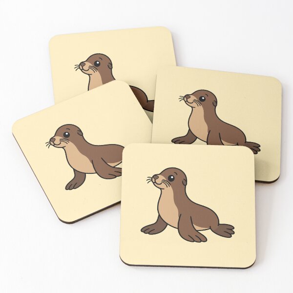 Item preview, Cute Cartoon Sea Lion designed and sold by WildlifeDoodle.