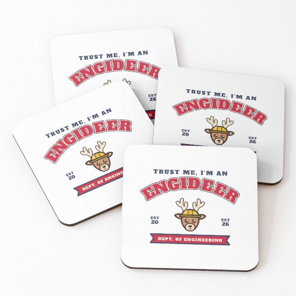 Item preview, Trust Me, I'm an Engideer - Varsity Deer designed and sold by SailWolf--.