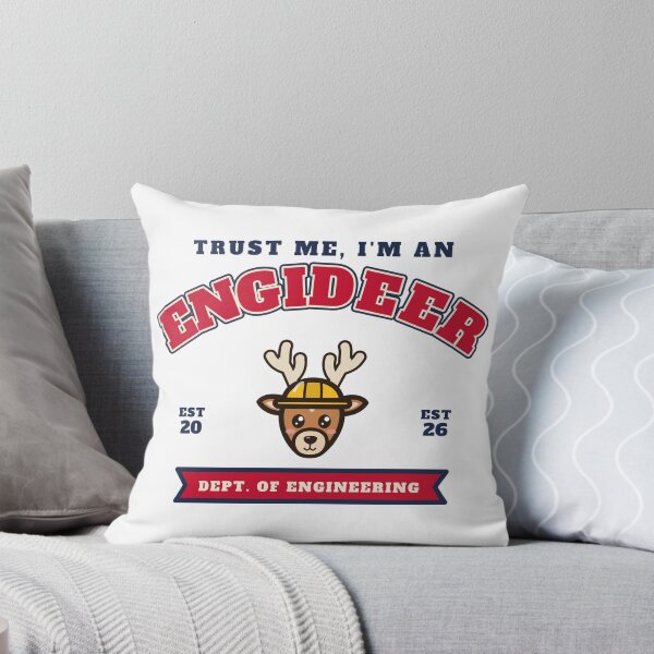 Item preview, Trust Me, I'm an Engideer - Varsity Deer designed and sold by SailWolf--.