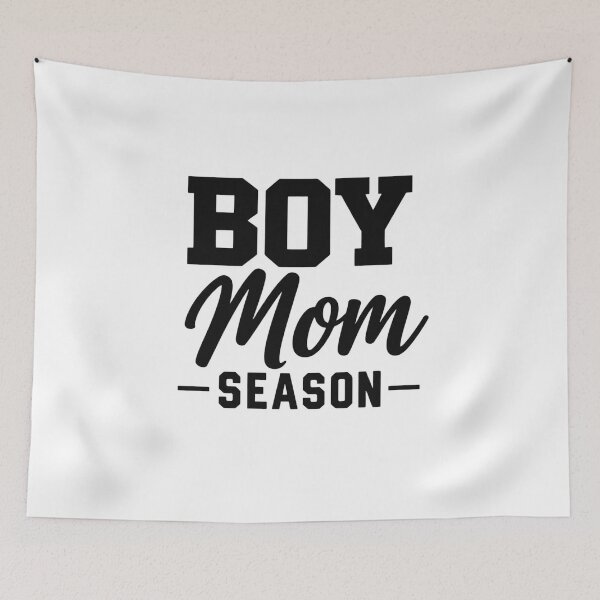 Item preview, Boy Mom Season Bold Minimalist Typography Aesthetic designed and sold by CraftyUniverse.