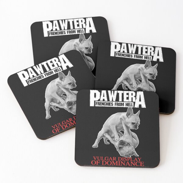 Item preview, Pawtera // Frenchies from Hell Heavy Metal French Bulldog designed and sold by RealZack Arcov.