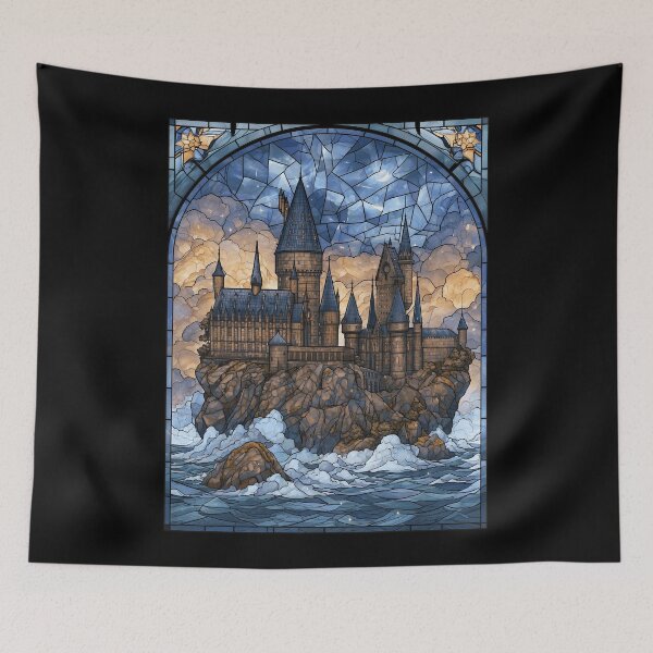 Item preview, Magic Castle Stained Glass designed and sold by MrHide.