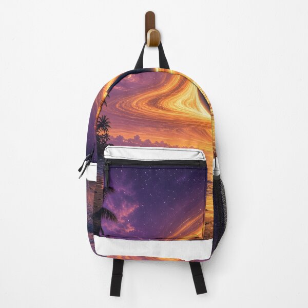 Item preview, Black Hole Rising Over a Tropical Beach designed and sold by SublimeMusings.