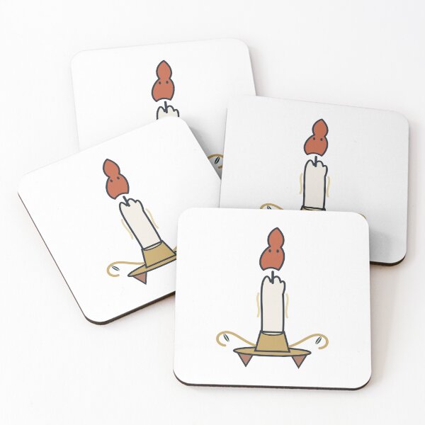 Item preview, Ghost Flame on a Melted Candle designed and sold by okalharbi.