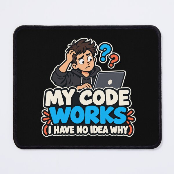Artikelvorschau, Mein Code funktioniert, ich habe keine Ahnung warum. Lustiges Programmierdesign. entworfen und verkauft von DesignsDominus.
