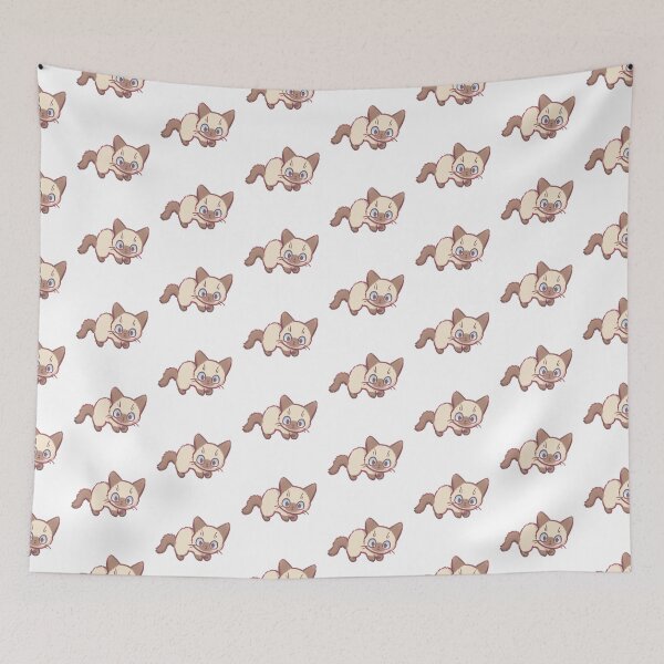 Item preview, Arched back Siamese Cat designed and sold by Liokora.