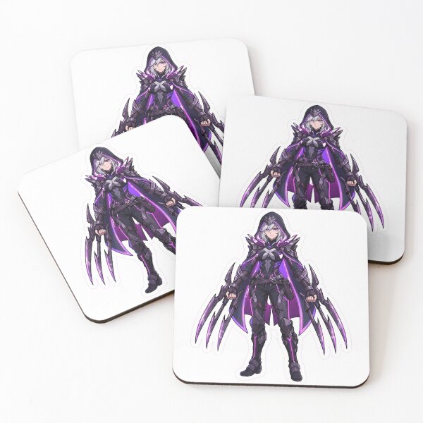 Item preview, Natalia Bright Claw Neon Glow Sticker - Mobile Legends Fan Art designed and sold by Lesley D.