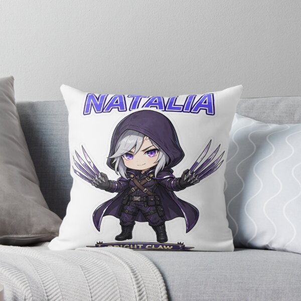 Item preview, Natalia Bright Claw Name Banner Showcase Sticker - Mobile Legends Fan Art designed and sold by Lesley D.