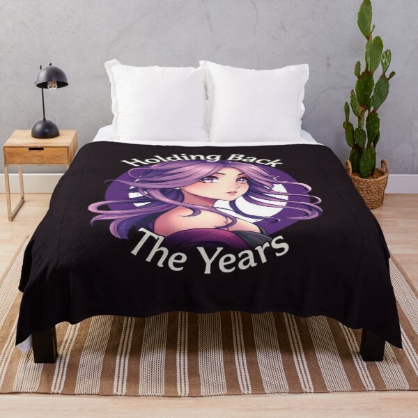 Item preview, Holding Back the Years - Funny Anime Birthday Girl designed and sold by ERODED SELF.