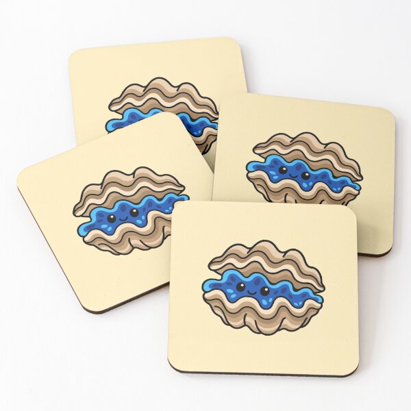 Item preview, Cute Cartoon Giant Clam designed and sold by WildlifeDoodle.