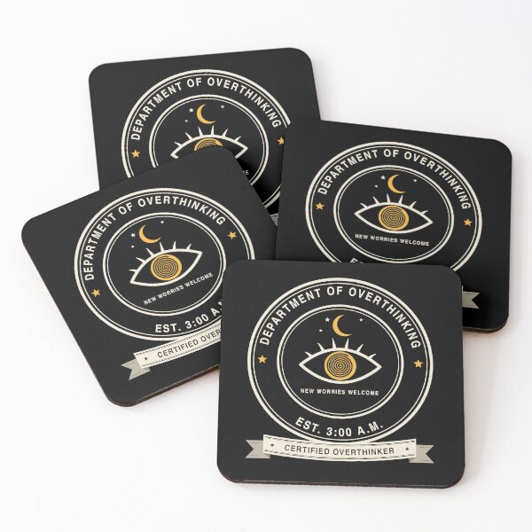 Item preview, Department Of Overthink designed and sold by EpicBlackCat.