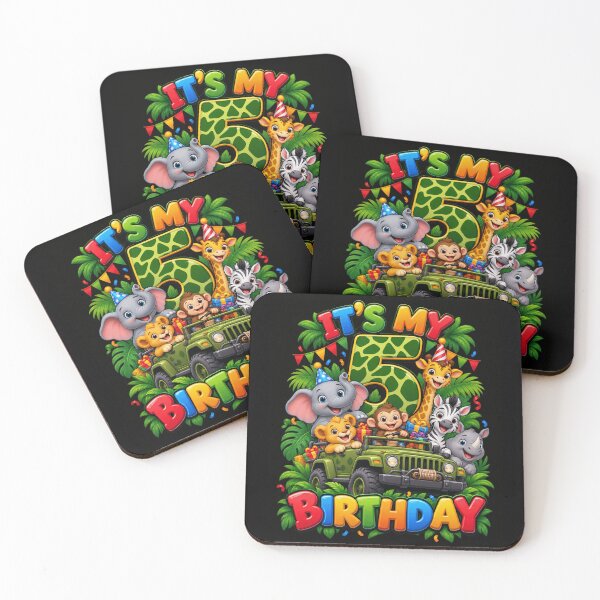 Item preview, My 5th Birthday Safari designed and sold by ROUX-ART.