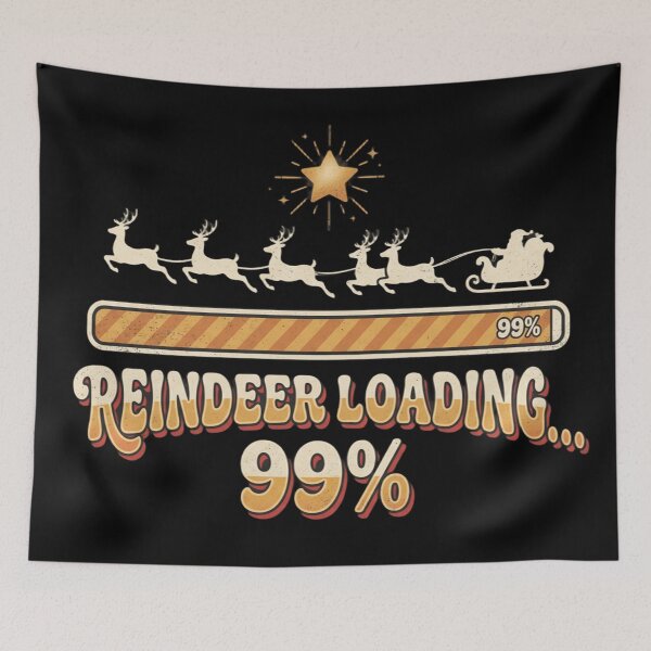 Item preview, santa reindeer loading... designed and sold by samuzai.