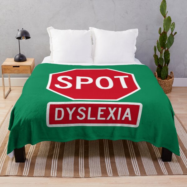 Item preview, STOP Dyslexia (2 Signs) designed and sold by Karate Octopus.