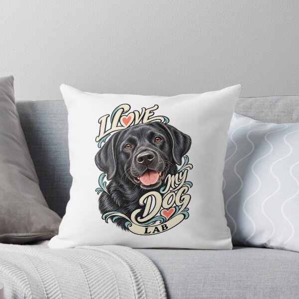 Item preview, I Love My Lab - Painterly Portrait designed and sold by Mystik-Media.