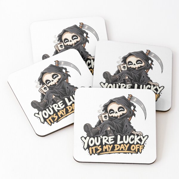 Item preview, Cute grim reaper dark humor designed and sold by HandicraftArt.