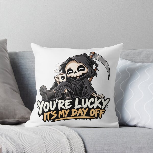 Item preview, Cute grim reaper dark humor designed and sold by HandicraftArt.