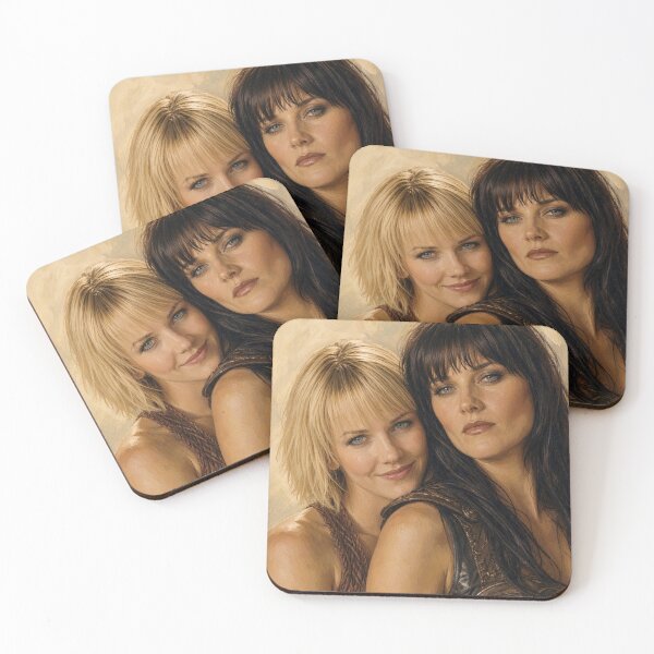 Item preview, "Inseparabile - Retro Fantasy Warrior Women Art" designed and sold by ElvisVintagePosters.
