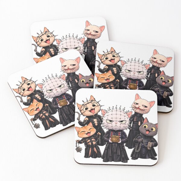 Item preview, Chibi Cats as Dark Horror Characters designed and sold by ericvonberner.