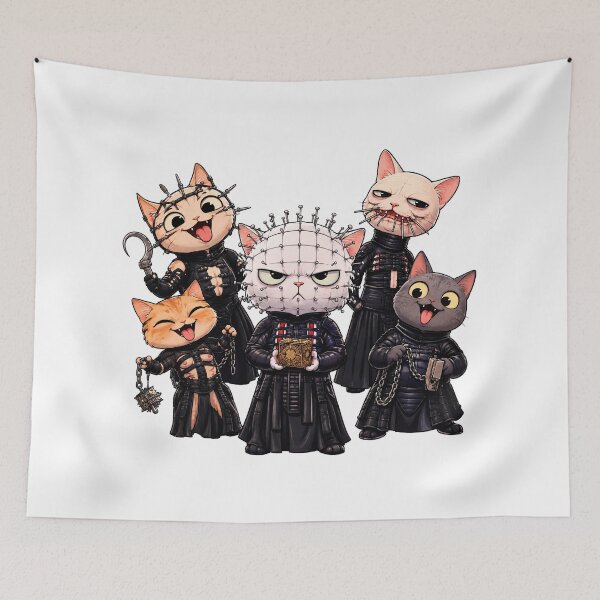 Item preview, Chibi Cats as Dark Horror Characters designed and sold by ericvonberner.