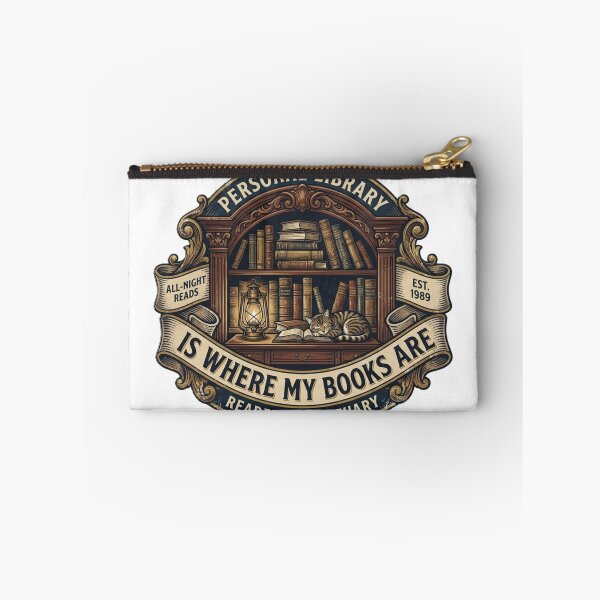 Item preview, No Thoughts Just Books Funny Vintage Satirical Librarian Shirt Sticker designed and sold by abdoreds.