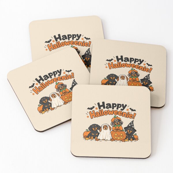 Item preview, Dachshund Happy Halloween designed and sold by Dachshund World.