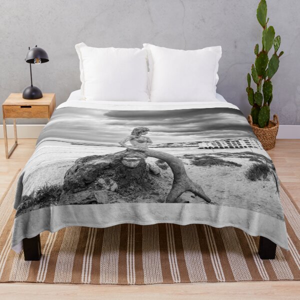 Item preview, Mermaid vintage photography designed and sold by Coastal Wearable Art & Home Decor.