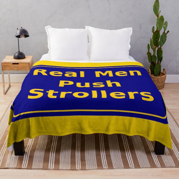 Item preview, Real Men Push Strollers designed and sold by Karate Octopus.