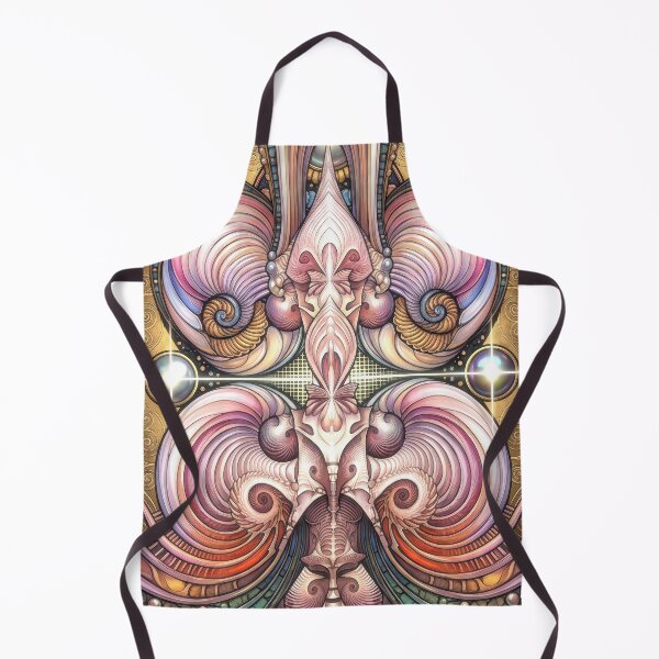 Item preview, Biomechanical Art Nouveau Surrealism Mandala designed and sold by Frackxion.