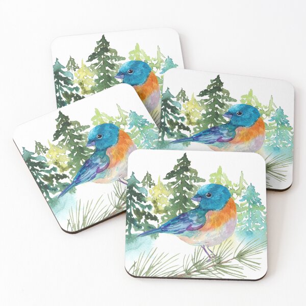 Item preview, Pretty Watercolor Bird designed and sold by SeaStarAlex.