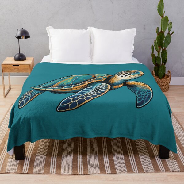 Item preview, Ocean Spirit – Sea Turtle Art designed and sold by ByGio.