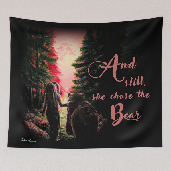 Item preview, And Still She Chose the Bear designed and sold by ArtistsAtticWI.