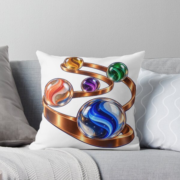 Item preview, Glass Toy Marbles on Copper Spiral Ribbons designed and sold by Drip stamp.