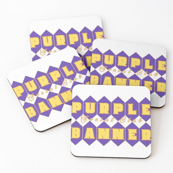 Item preview, Purple Banner Social Club designed and sold by Armour & Ink Co..