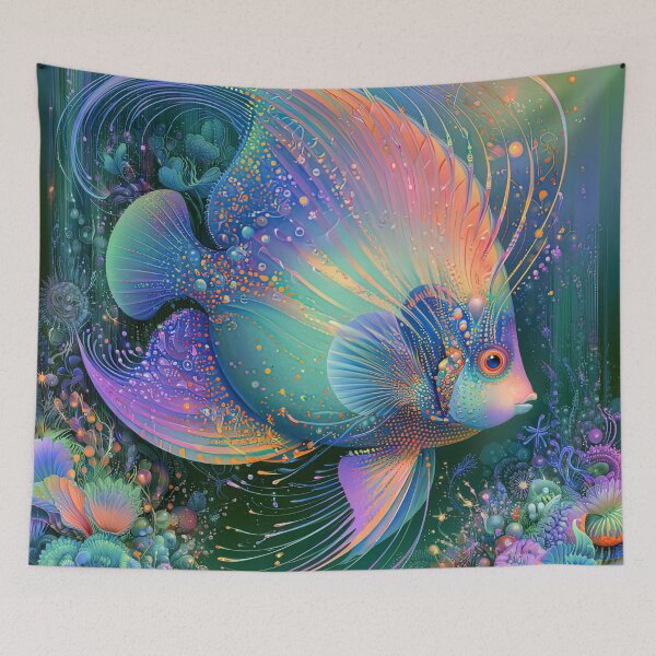 Item preview, Radiance of the Opal Angelfish designed and sold by bloorose.