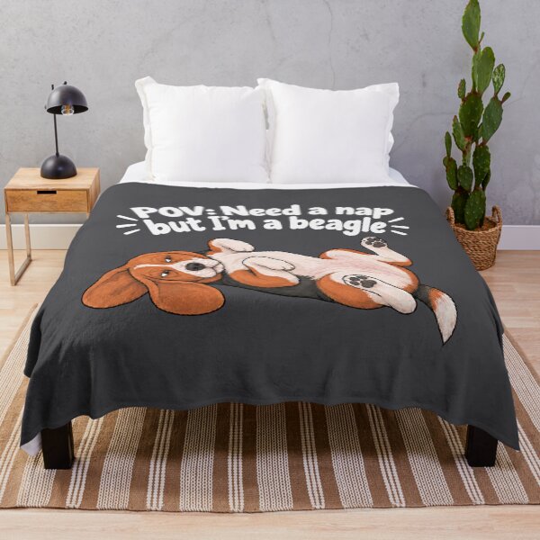 Item preview, POV: Need a nap but I'm a beagle designed and sold by Elizabeth Elias.