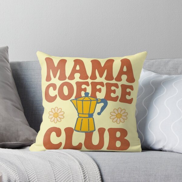 Item preview, Mama Coffee Club – Retro Groovy designed and sold by LuloCreative.