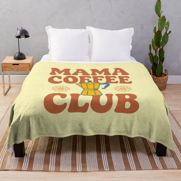 Item preview, Mama Coffee Club – Retro Groovy designed and sold by LuloCreative.