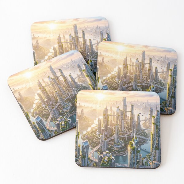 Item preview, Megacity Sunrise designed and sold by JamieReid98.