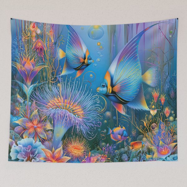 Item preview, Enchanted Coral Garden Symphony designed and sold by bloorose.