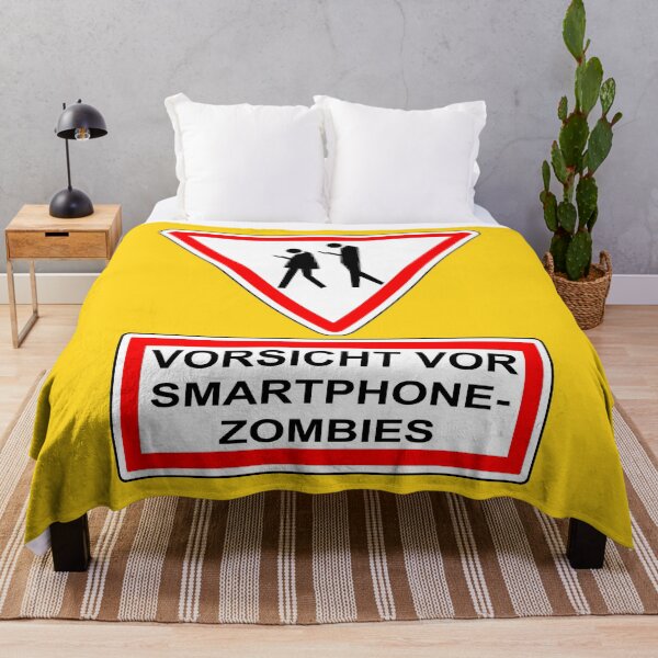 Item preview, BEWARE OF SMARTPHONE ZOMBIES designed and sold by ARTmanhART.