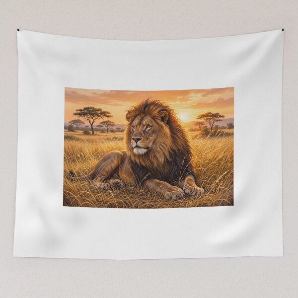 Item preview, Golden Hour Lion designed and sold by JamieReid98.