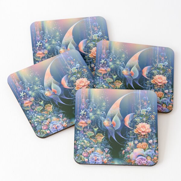 Item preview, Prism Fin Reef Sanctuary designed and sold by bloorose.
