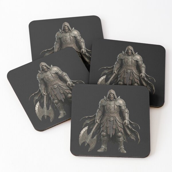 Item preview, The Cursed Executioner Gold Bronze Sculpture designed and sold by FASAventuras.