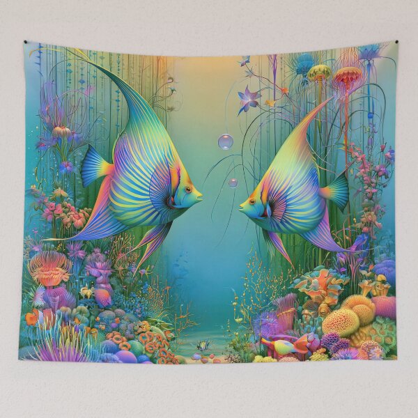 Item preview, Celestial Angelfish Duet designed and sold by bloorose.