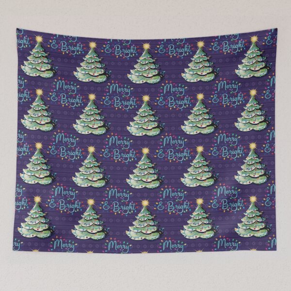 Item preview, Merry & Bright Xmas Trees designed and sold by Mx’d Media Art and Design by Henri Hulo.